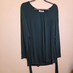 GREEN LEM & HAO LONG SLEEVE BUSINESS CASUAL TOP - XXL